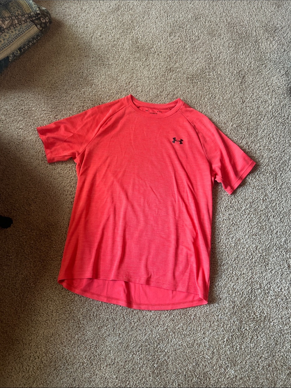 Under Armour Men's Short Sleeve Performance Tee - Coral Red